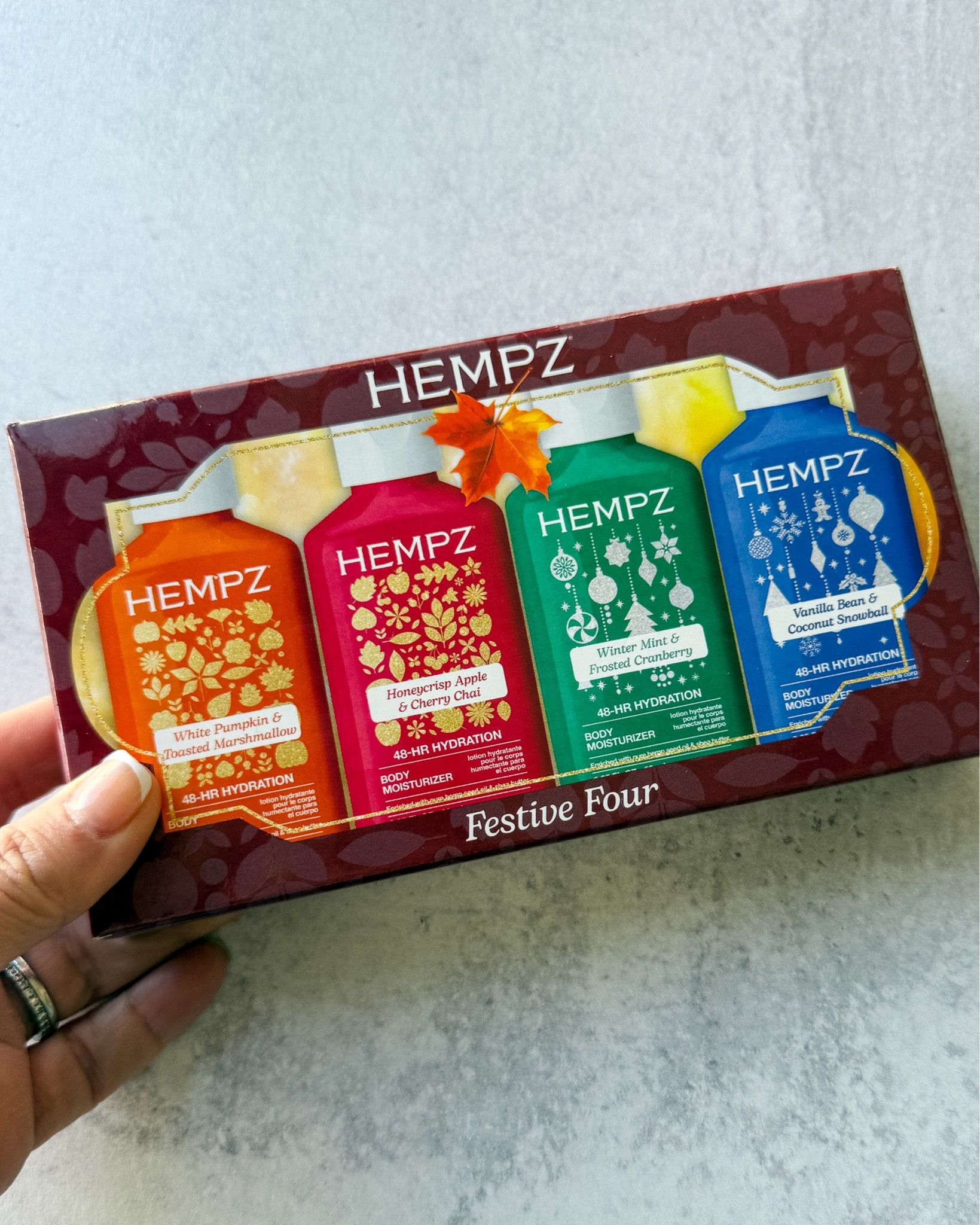 I always grab the Hempz Fall & Holiday sets to break apart for gift baskets.  They smell amazing and are always a hit.

#LTKgrwm #LTKselfcare #LTKBeauty