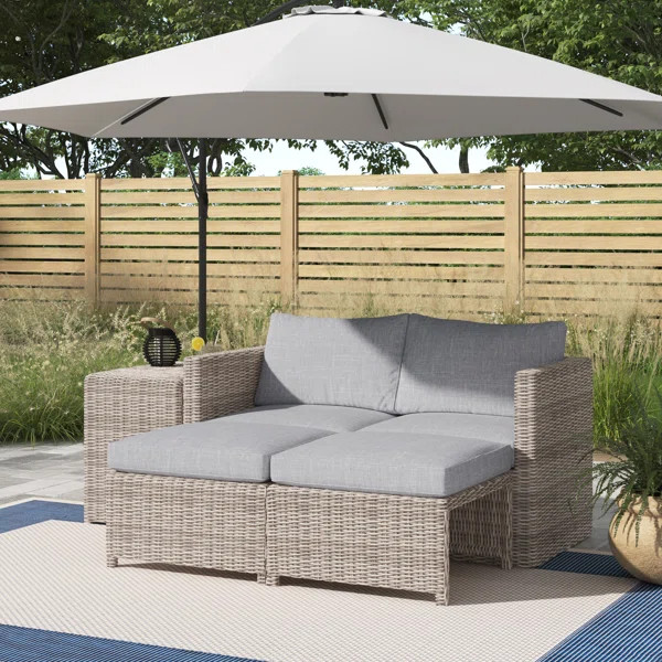 Morland Polyethylene (PE) Wicker 4 - Person Seating Group | Wayfair Professional