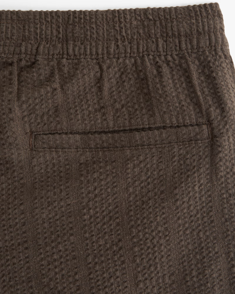 Seersucker Pull-On Short | Abercrombie & Fitch (US)