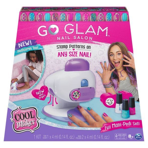 Cool Maker Go Glam Nail Salon Mani-Pedi Set | Target