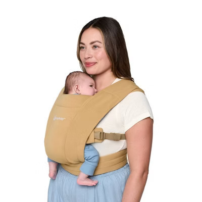 Ergobaby Embrace Knit Newborn Baby Carrier - Camel | Target