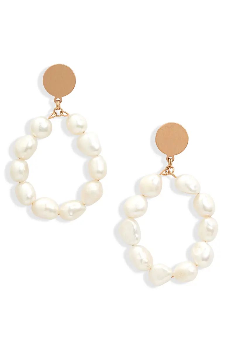 Imitation Pearl Drop Earrings | Nordstrom