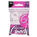 Goody Ouchless Womens Polyband Elastic Hair Tie - 150 Count, Clear - Fine Hair - Hair Accessories to Style With Ease and Keep Your Hair Secured - Perfect for Fun and Unique Hairstyles - Pain-Free | Amazon (US)