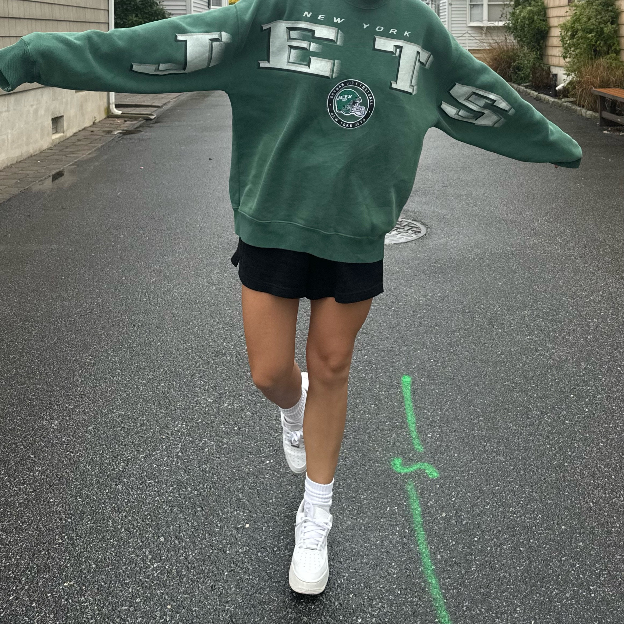 New York Jets gameday fit 

#LTKFindsUnder100 #LTKStyleTip