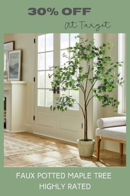 30% Off Faux Maple Tree st Target


Affordable home decor. Trending faux trees for less.

#LTKsalealert #LTKhome #LTKstyletip