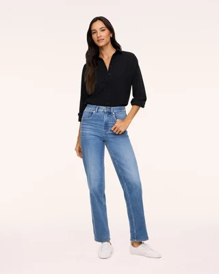 SPANXshape™ Authentic 360 90s Straight Leg Jeans | Spanx