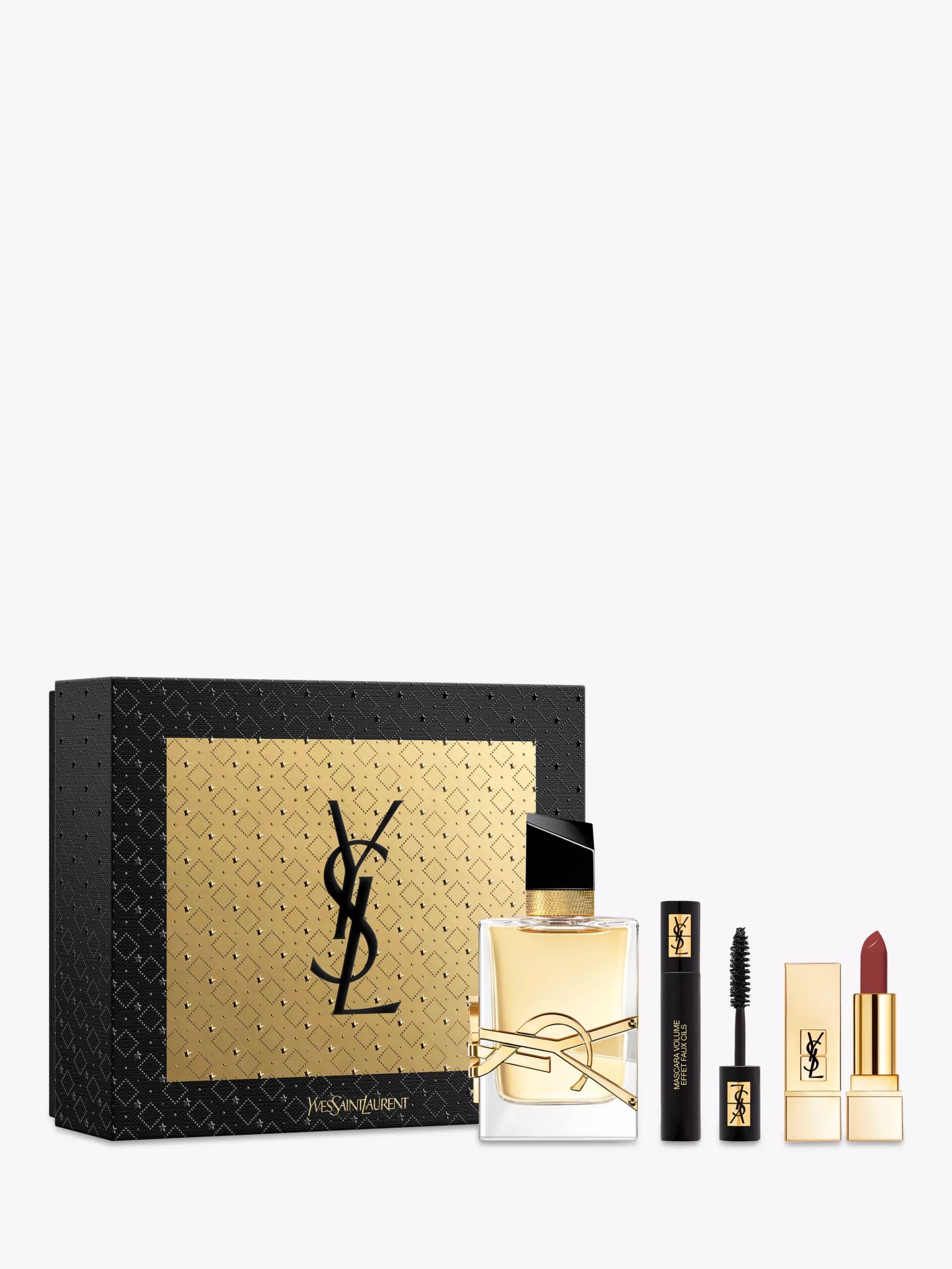 Yves Saint Laurent Libre Eau de Parfum 50ml & Makeup Icons Fragrance Gift Set | John Lewis (UK)
