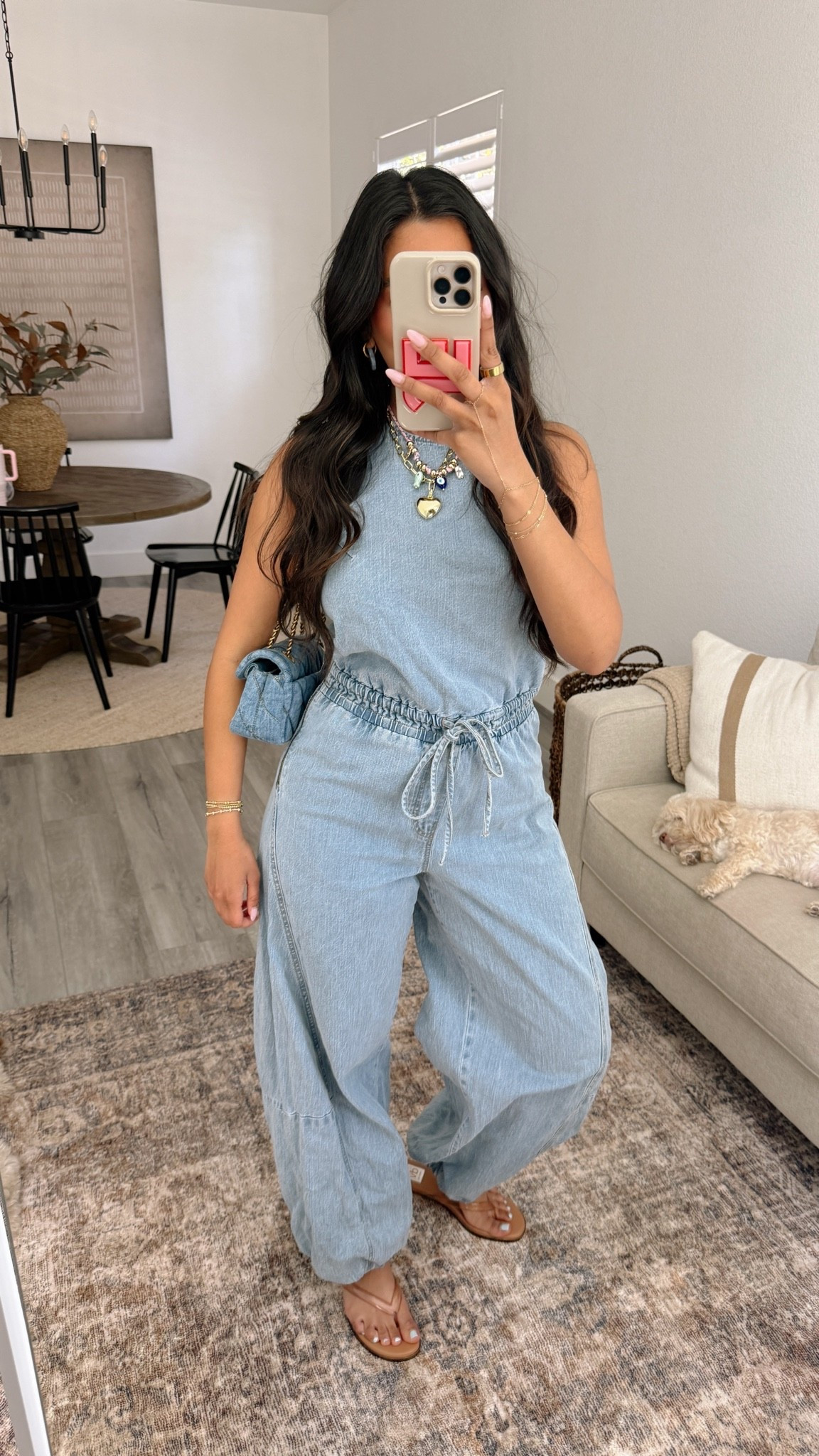 My fav jumpsuit!🌷 

Wearing a small regular! And it’s on sale!!
