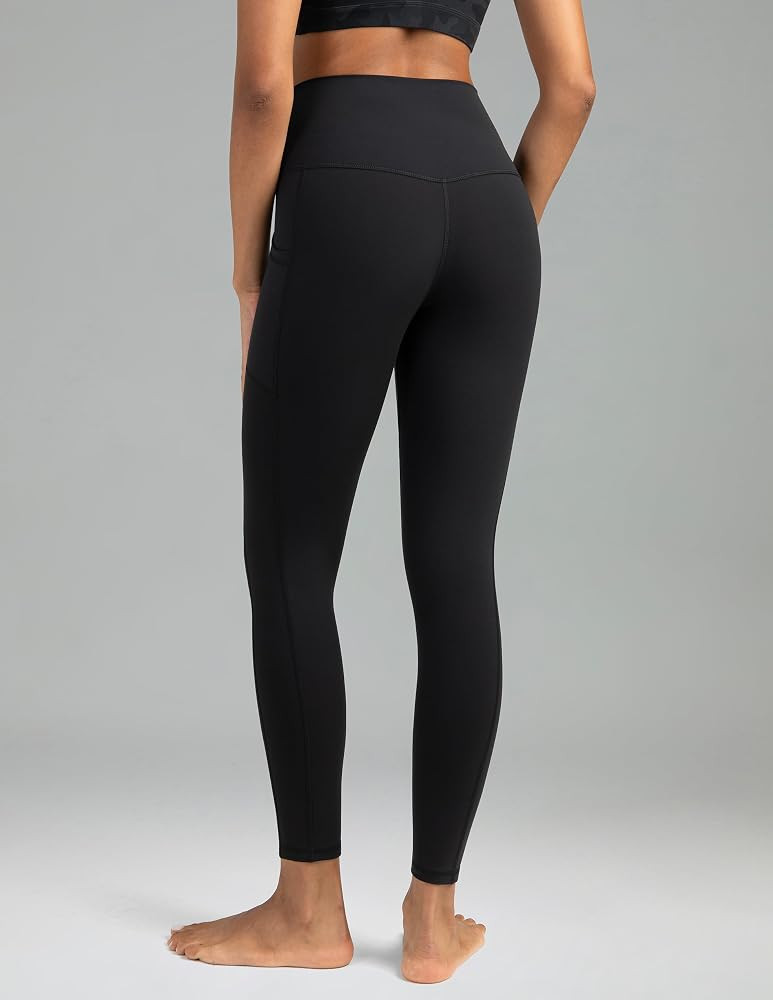 Colorfulkoala Women's High Waisted Yoga Pants 7/8 Length Leggings with Pockets | Amazon (US)