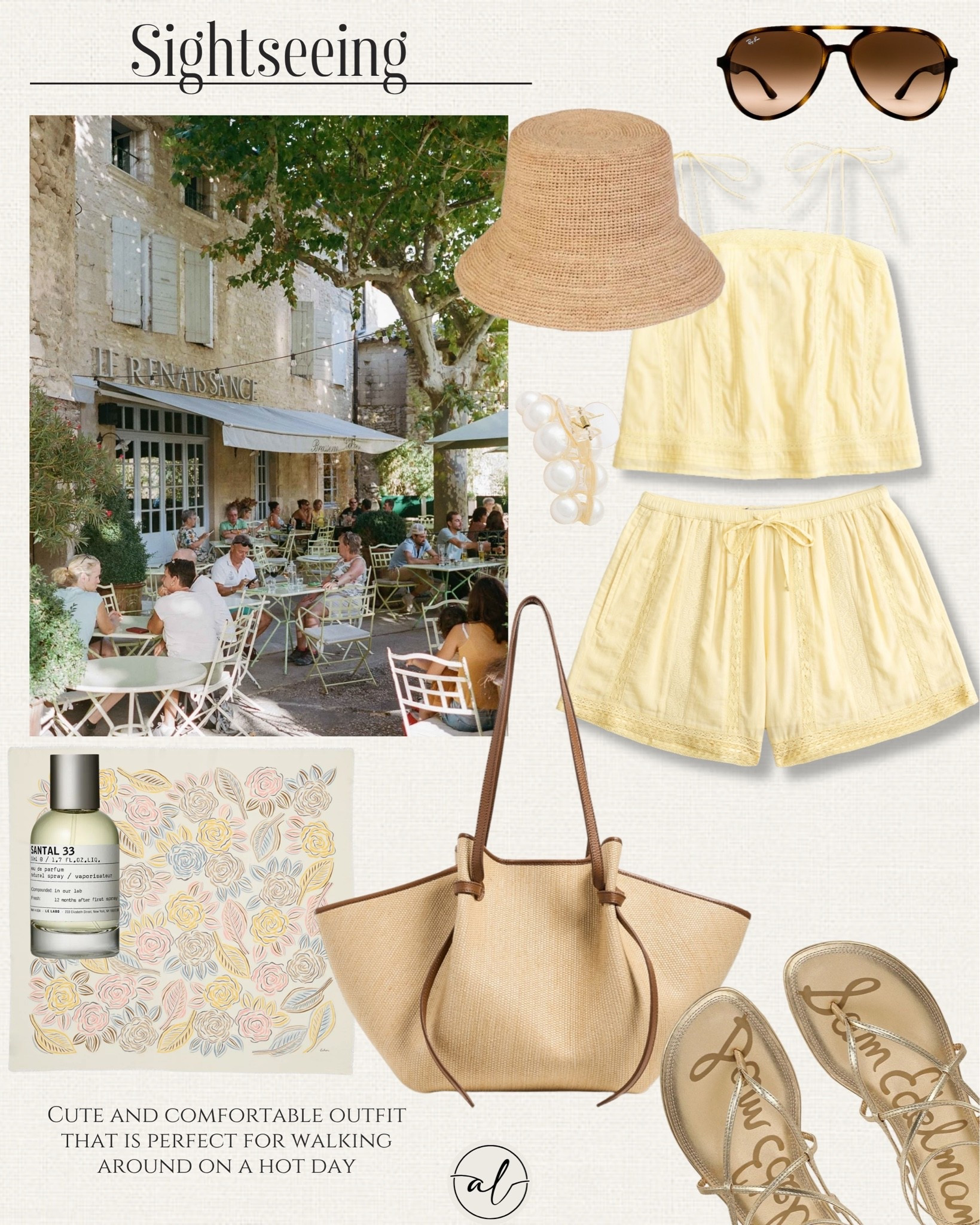 Sightseeing: cute and comfortable outfit that is perfect for walking around on a hot day

#LTKU #LTKSeasonal #LTKootd