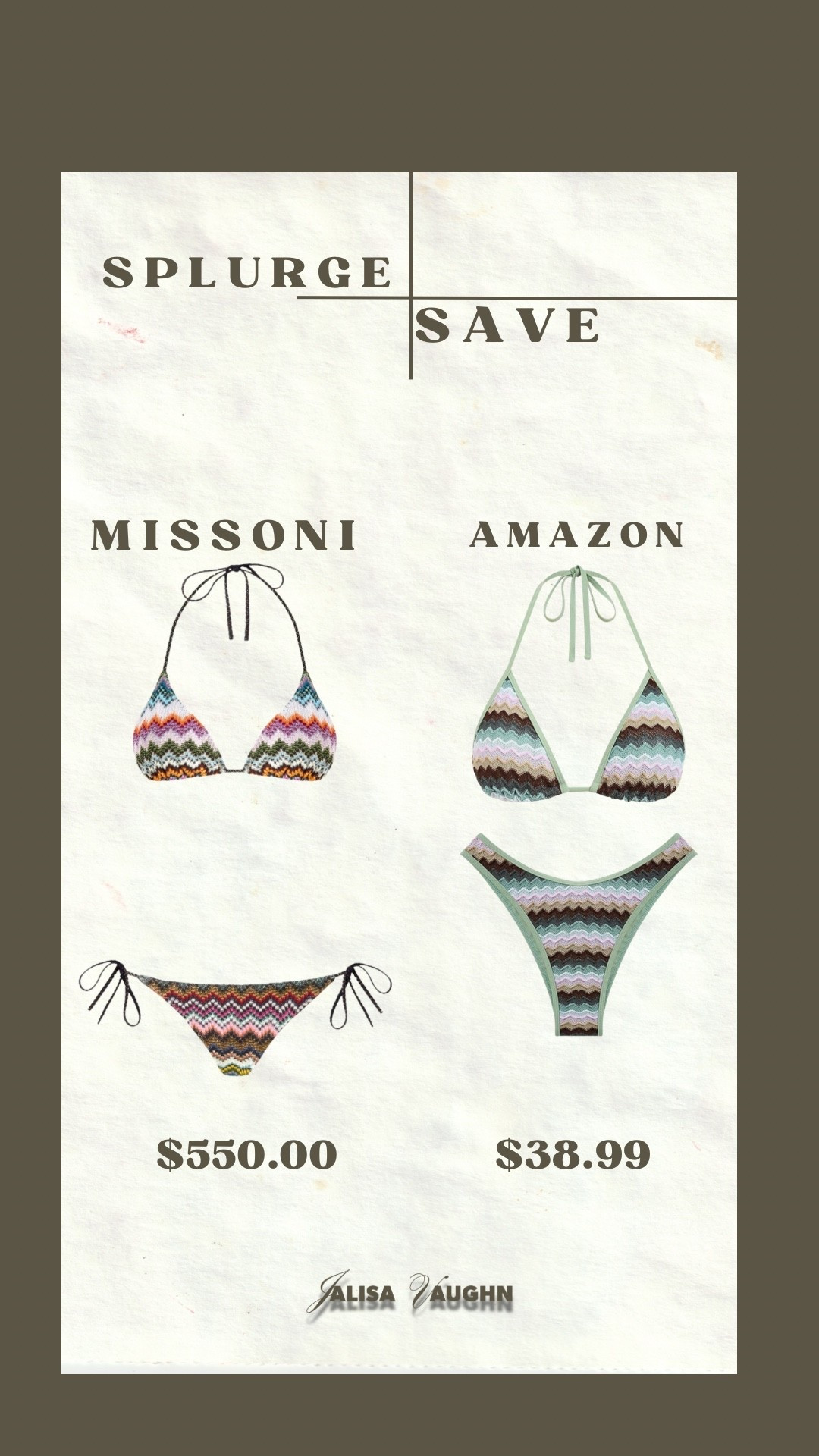 Affordable alternative bikini find!

#LTKMidsize #LTKSwim #LTKTravel