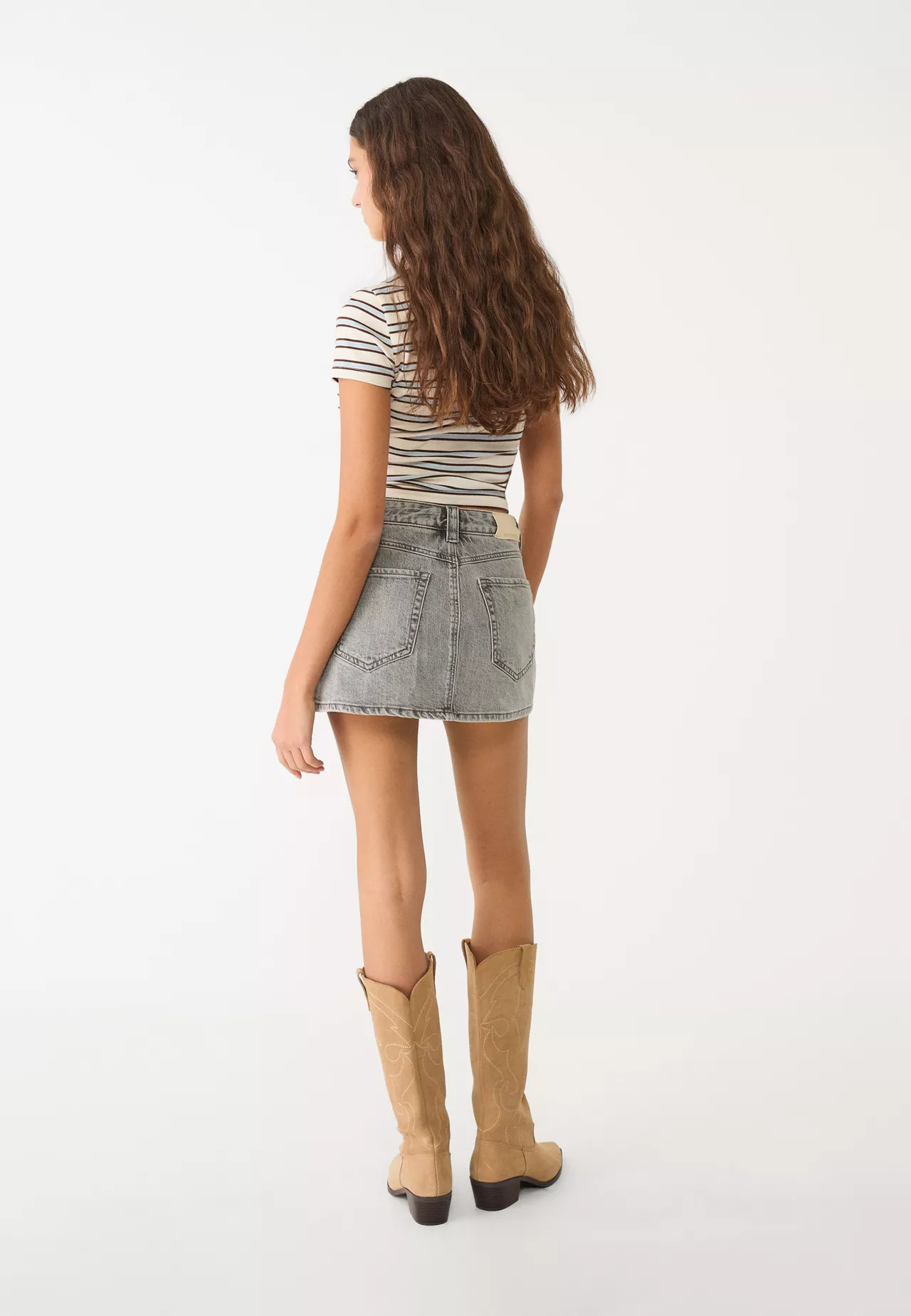 D62 Denim skort | Stradivarius DE