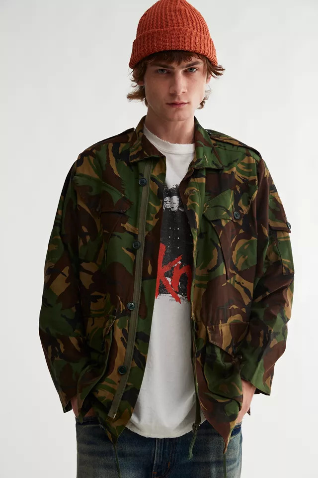 Urban Renewal Vintage British Camo Field Jacket | Urban Outfitters (US and RoW)