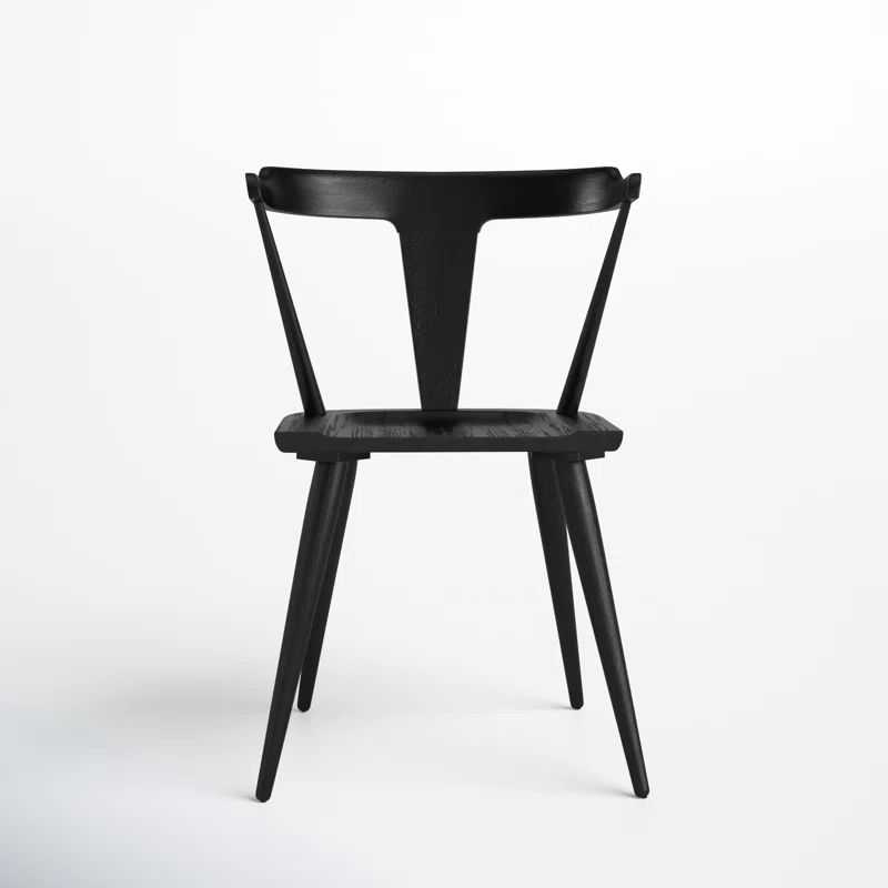 Agata Solid Wood Slat Back Dining Chair | Wayfair North America