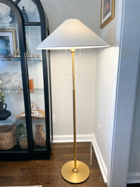 Studio mcgee brass floor lamp so good to complement your home decor and furniture. 

#LTKFind #LTKhome #LTKstyletip