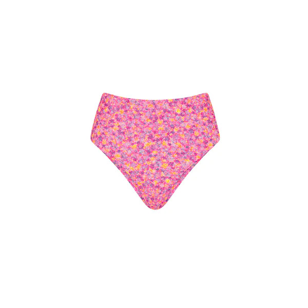 High Hip Cheeky Bikini Bottom - Gelato Bloom | Kulani Kinis US