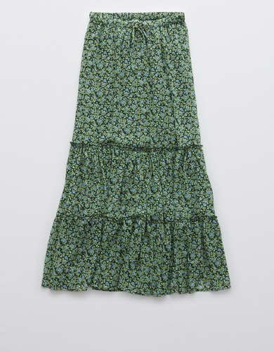 Aerie Garden Party Midi Skirt | American Eagle Outfitters (US & CA)