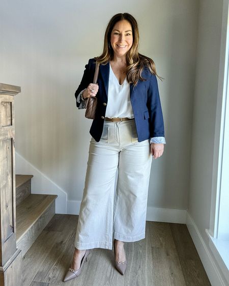 Summer workwear capsule 

Fit tips: blouse size down if inbetween, L // pants size up, 14R // blazer size up if inbetween, 12

Summer workwear summer outfit summer fashion workwear midsize fashion midsize outfit business casual the recruiter mom

#LTKMidsize #LTKWorkwear #LTKOver40