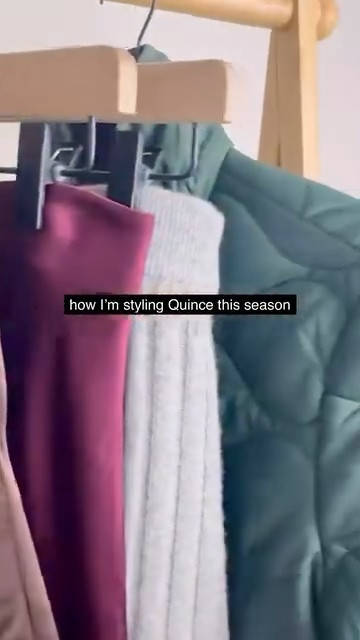 How I’m styling Quince this season! 

#LTKHoliday #LTKgrwm #LTKSeasonal