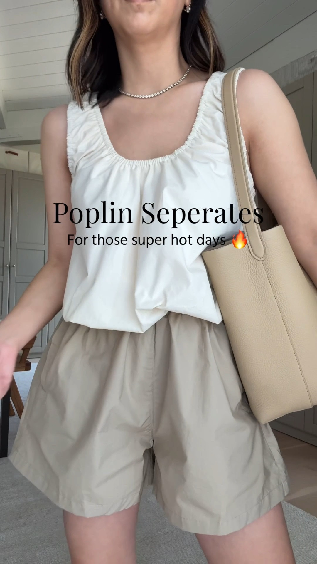 Easy summer outfit idea when it’s really hot - reach for poplin!

Zara tank small
Mikoh shorts 2
Ancient green sandals 35
The Row bag medium
Minnow sweater small
Dorsey James necklace 15”
Electric Picks earrings

#LTKgrwm #LTKmomlife #LTKPetite