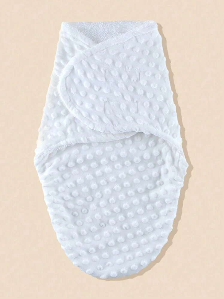 1pc Soft And Breathable Dotted Velvet Baby Sleeping Bag, Suitable For Home Use Love Valentine | SHEIN