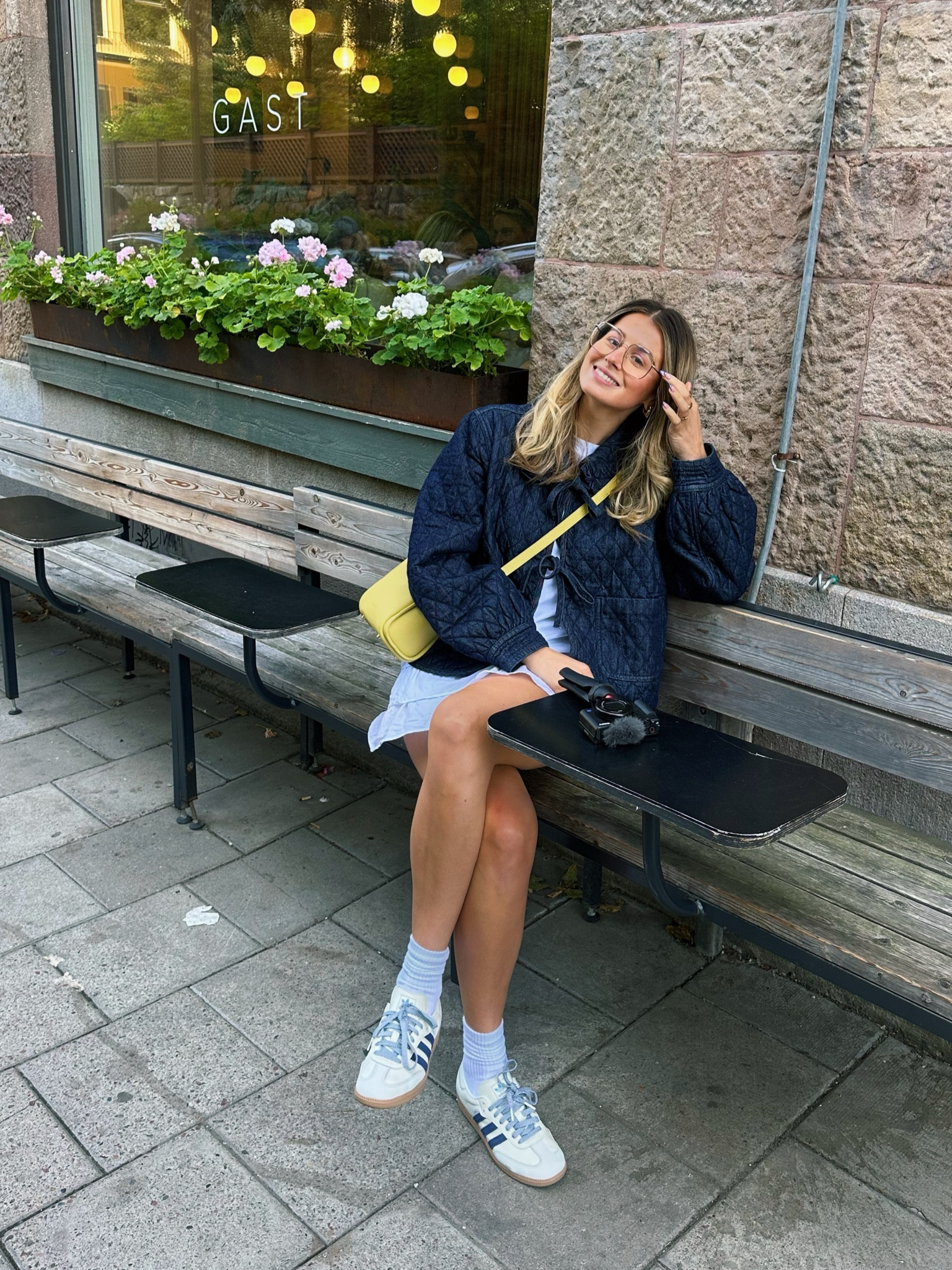 lil Stockholm city break ootd

I am obsessed with this Anthropologie jacket I had to get get it in another shade of denim oops!  + these are my new fave white sneaks with the navy detail they look so good with denim which I’m wearing loads of right now xxx

#LTKeurope #LTKuk #LTKstyletip