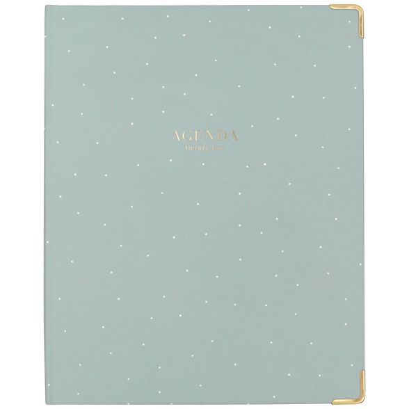 2022 Planner Large Casebound W/M Green with White Dot - sugar paper™ | Target