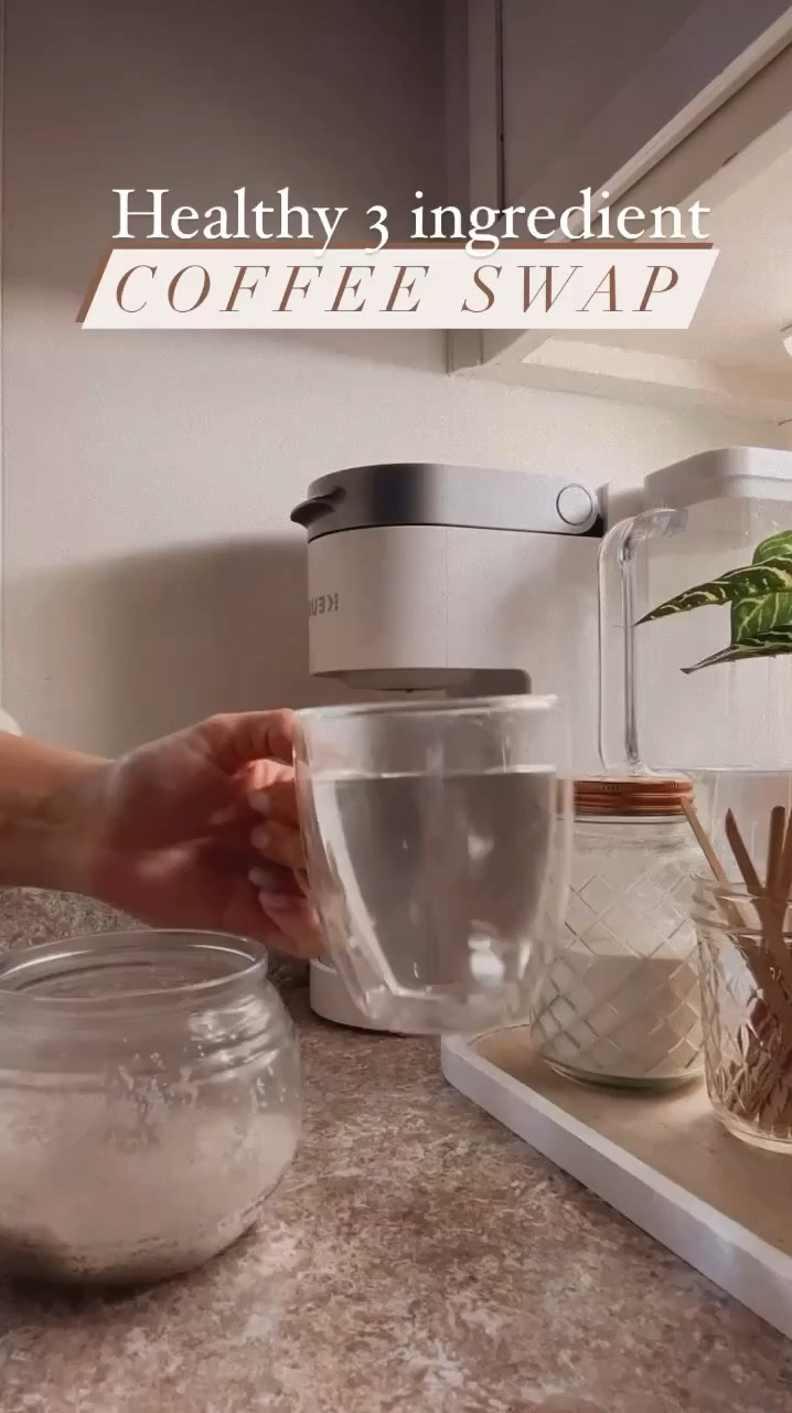 One of my favorite ways to start the day! 
Recipe: 
Filtered hot water (keurig) 
Celtic Sea salt
Organic lemon juice
Oregano honey (made with EOs) 
And let’s not forget the beautiful mugs! 

Starting your day with hydration instead of coffee— that dehydrates- will help your body get going in the morning! 

#LTKHome #LTKVideo #LTKFitness