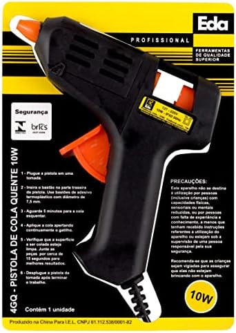 EDA Pistola De Cola Quente 10W Eda | Amazon (BR)
