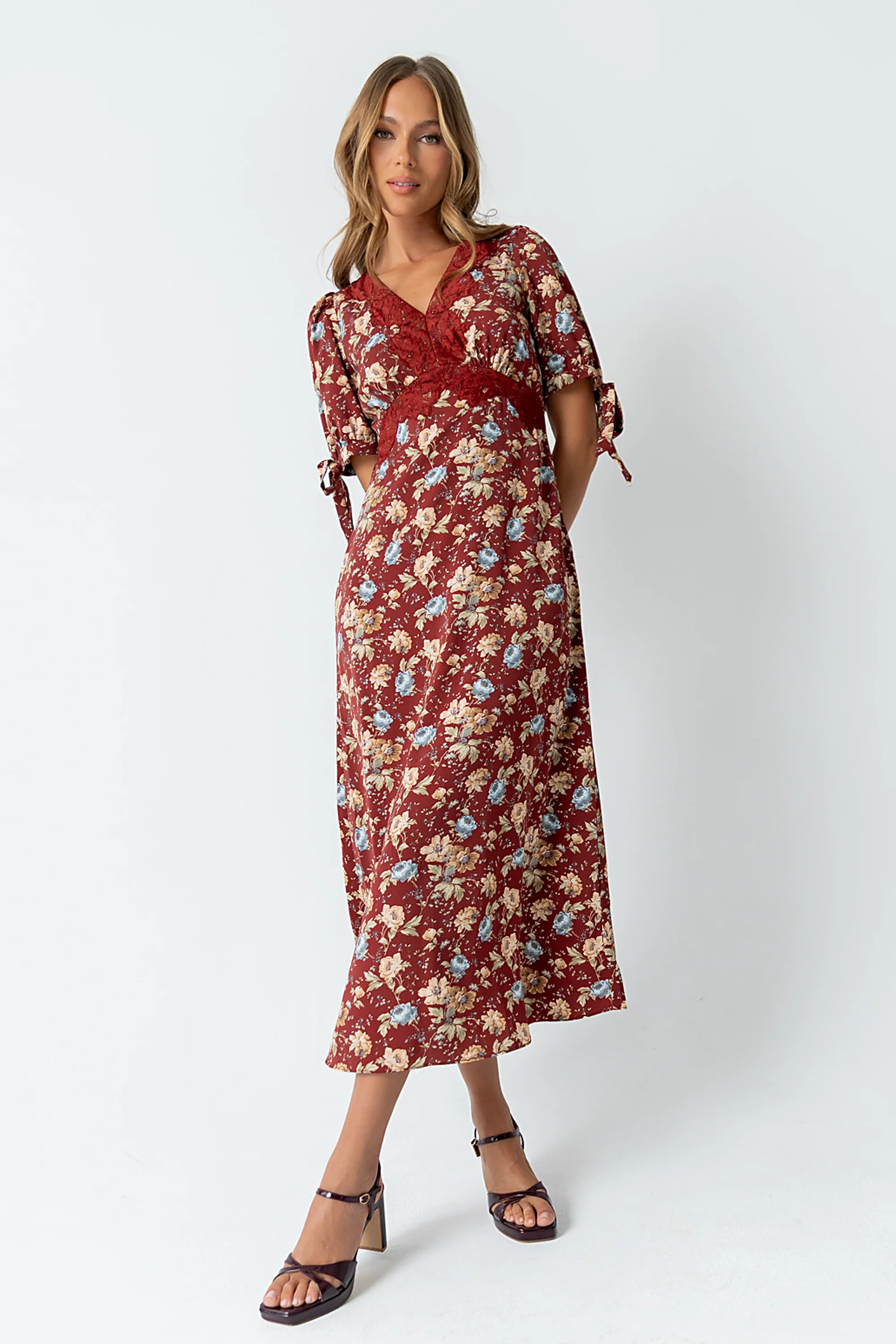 Gage Floral Maxi Dress | Böhme US