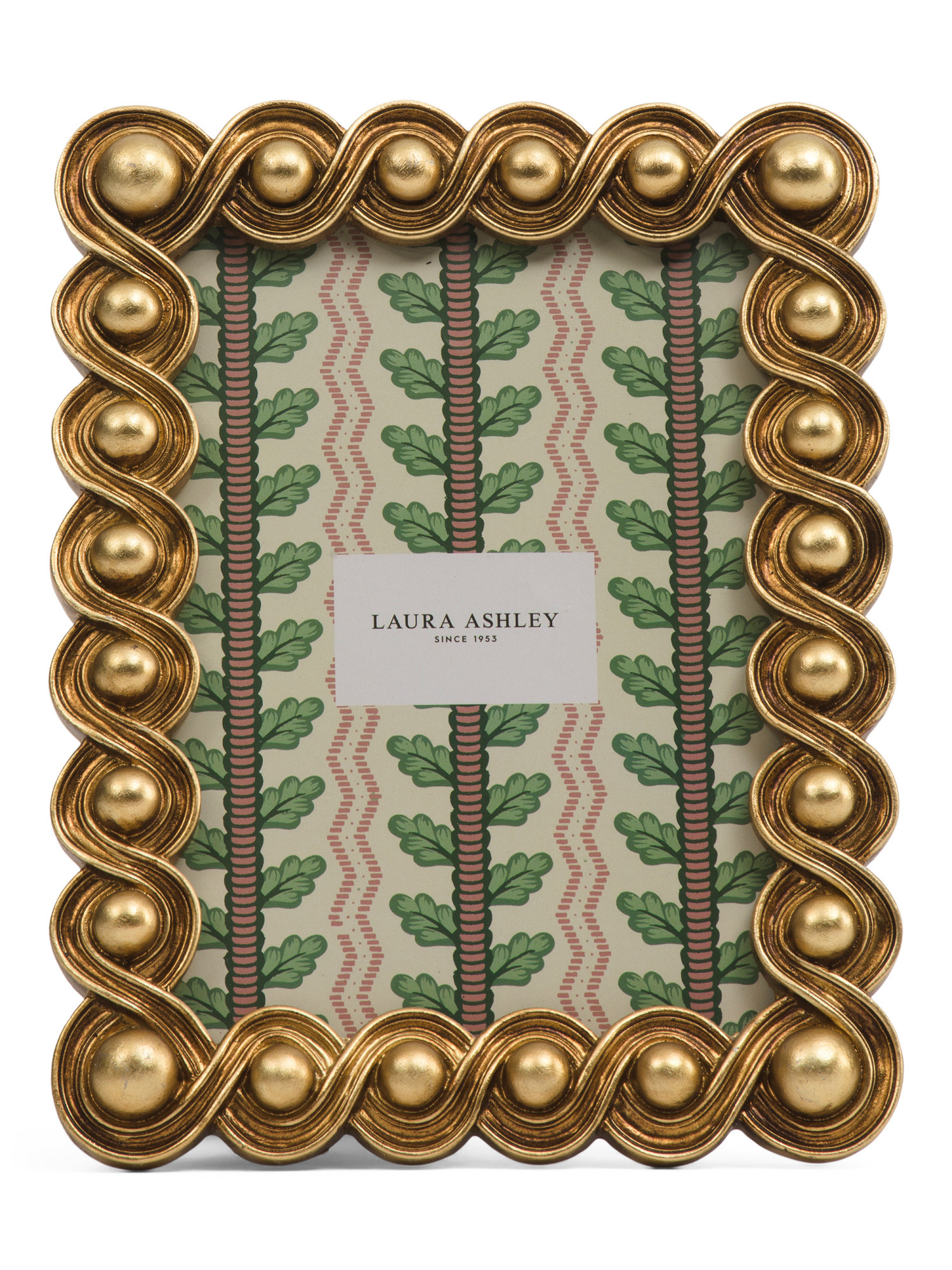 5x7 Guilded Beaded Tabletop Picture Frame | TJ Maxx