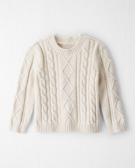 Toddler Organic Cotton Cable Knit Sweater | Carter's Inc