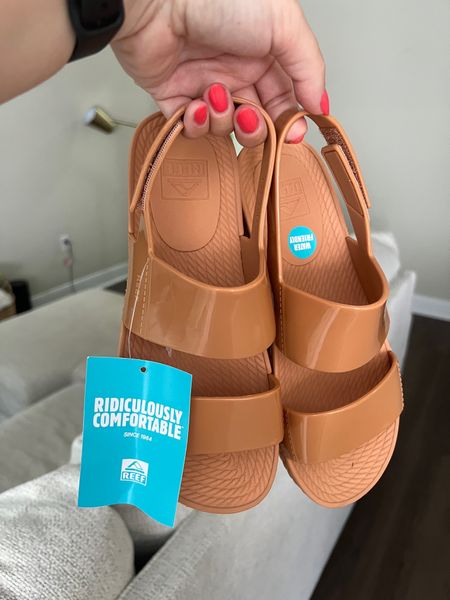 Just got these water shoes for Italy this summer and the tag does not lie….. they are ridiculously comfortable! 

I am a 6.5 and I got a 7 because they do not come in half sizes. They fit great!

They also come in a platform version if you prefer that! And they are 20% off today!!!

Water shoes
Comfortable sandals
Jelly sandals
Travel sandals
Beach sandals
Beach shoes 

#LTKSaleAlert #LTKTravel #LTKSwim