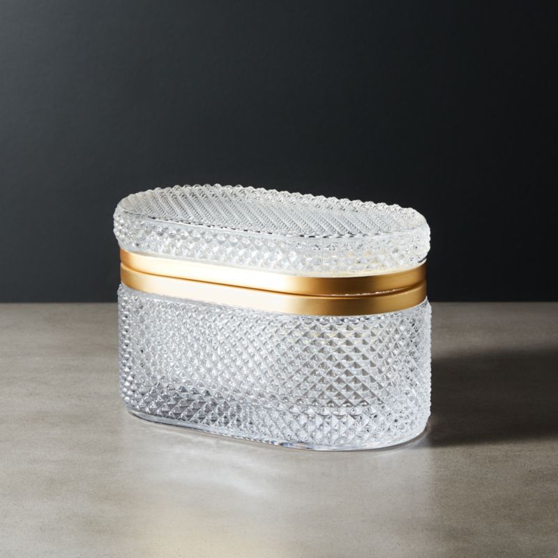 Buchannon Clear Jewelry Holder | CB2 | CB2