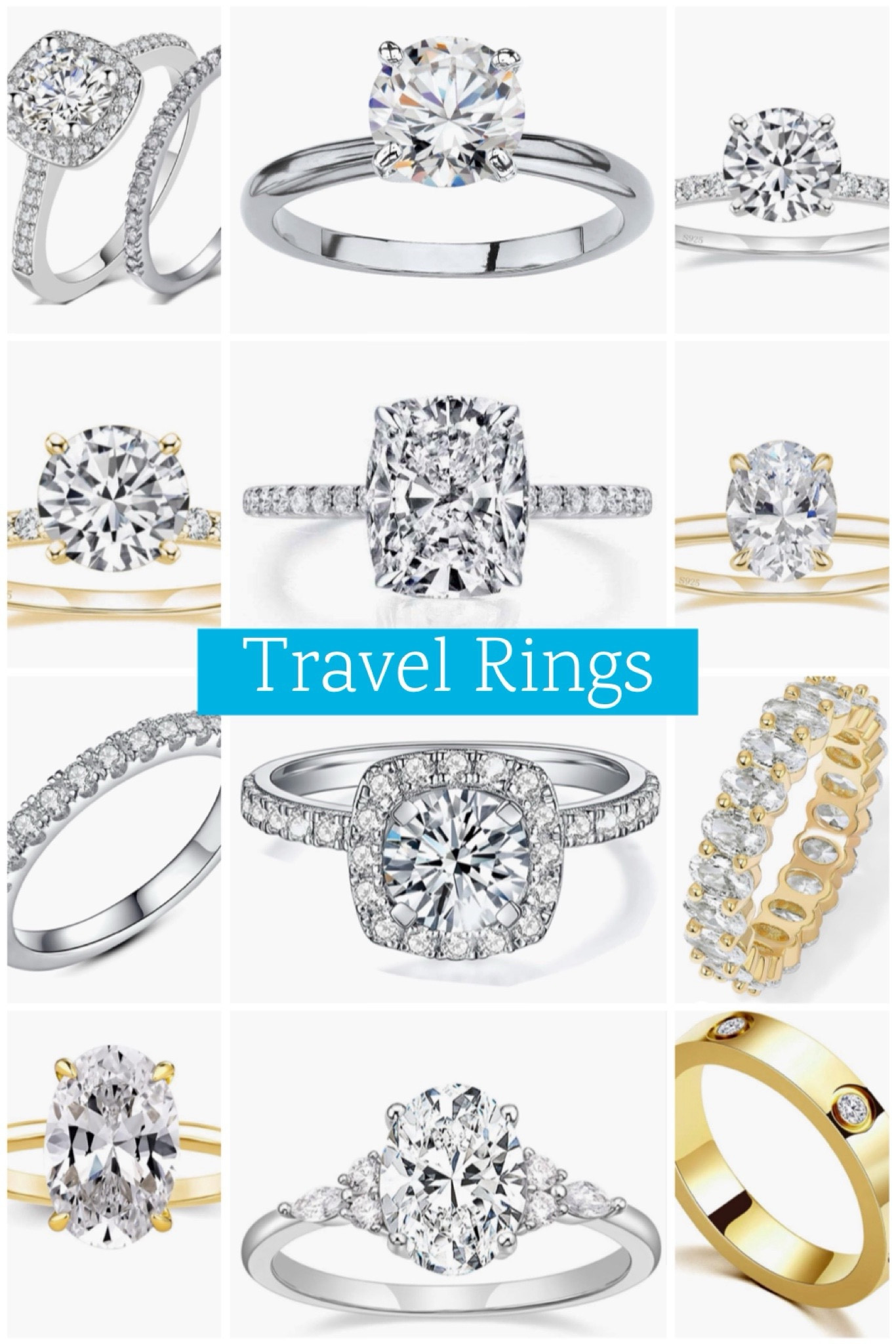 Affordable engagement and wedding travel or vacation rings on Amazon. 

#LTKStyleTip #LTKWedding #LTKSeasonal