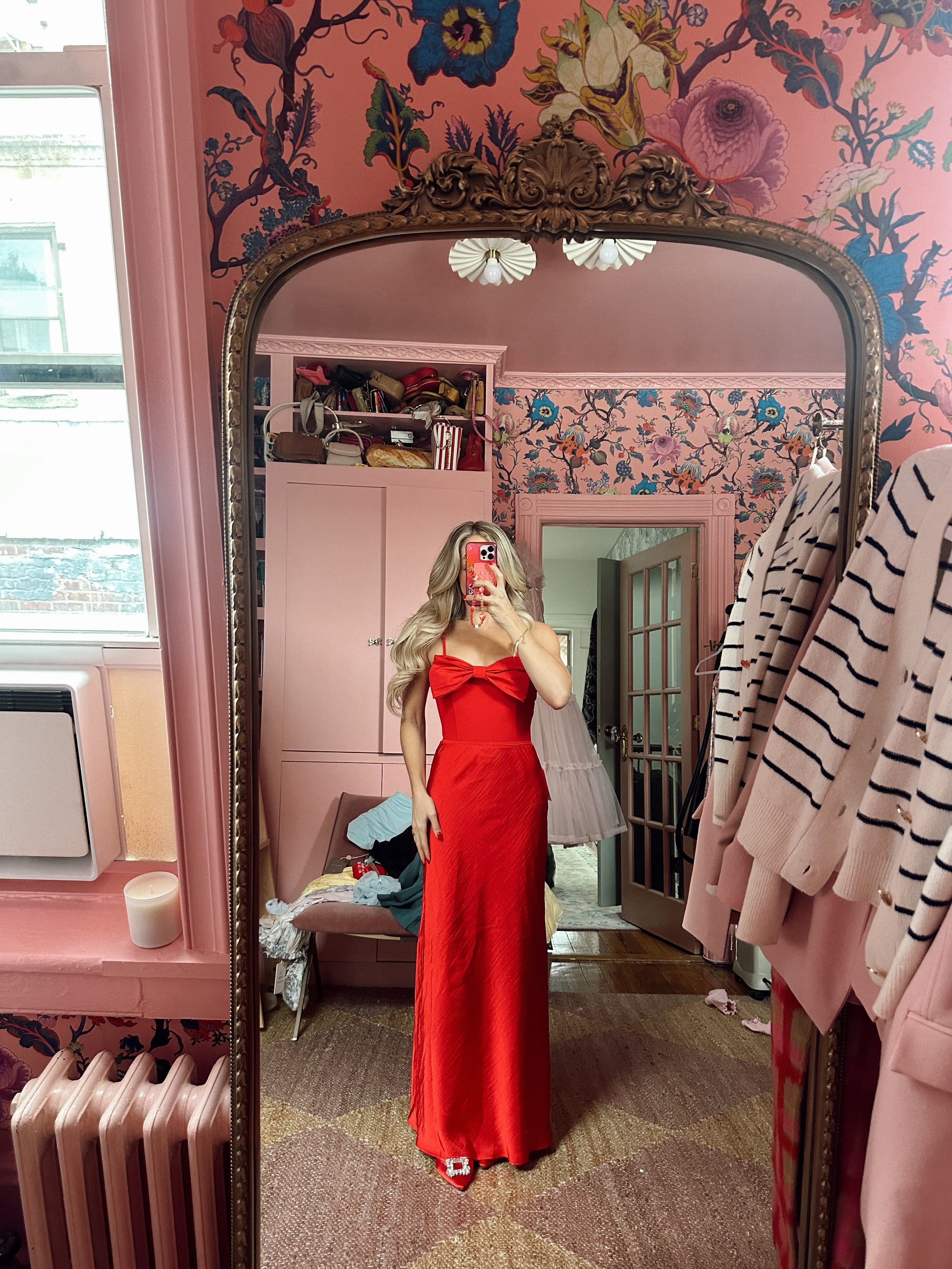 Black Friday deals! Get this maxi slip skirt for $17! Bow bodysuit is $20 wearing size xs in both. Shoes are $30! Perfect holiday fit head to toe under $100 ❤️

#LTKCyberWeek #LTKFindsUnder50 #LTKHoliday