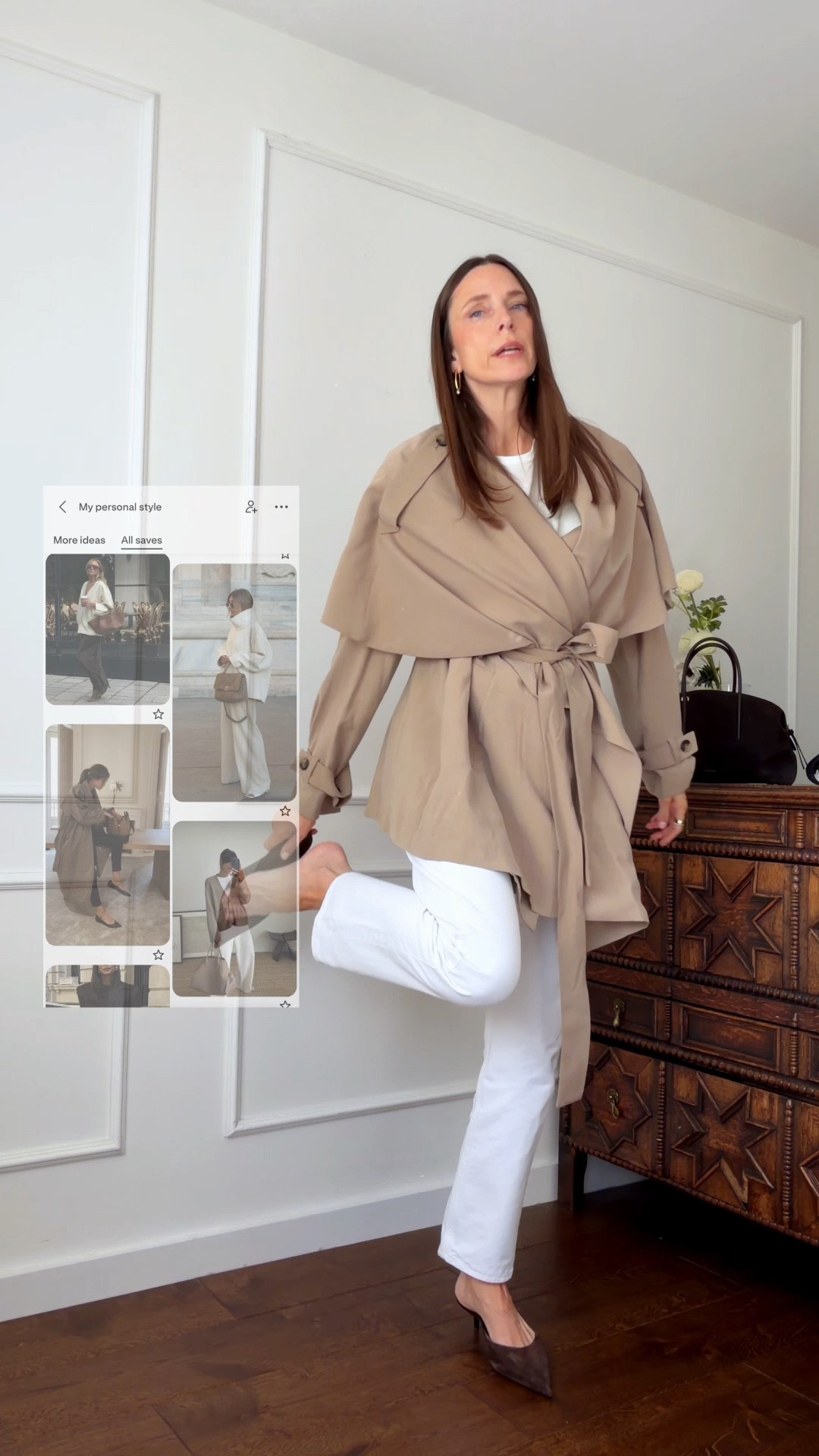 Rediscovering your personal style

Spring style, trench coat, white jeans, white draped top

#LTKootd #LTKstorytime #LTKOver40