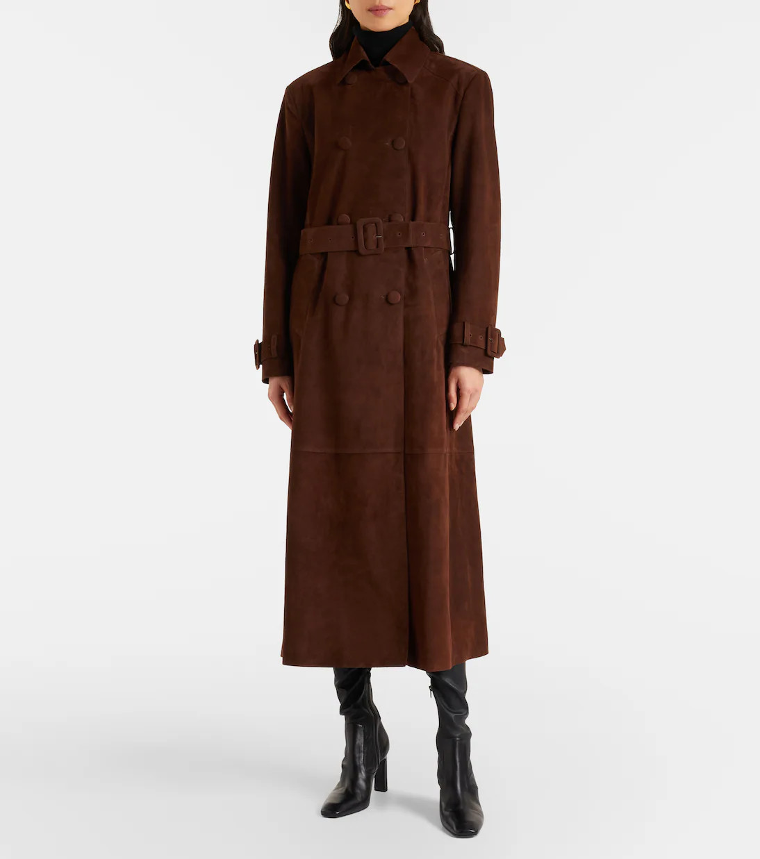 Tate suede trench coat | Mytheresa (US/CA)