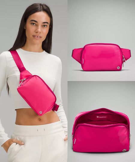 The large size belt bag in bright pink is available! ADD TO CART! 



#LTKstyletip #LTKunder100 #LTKFind
