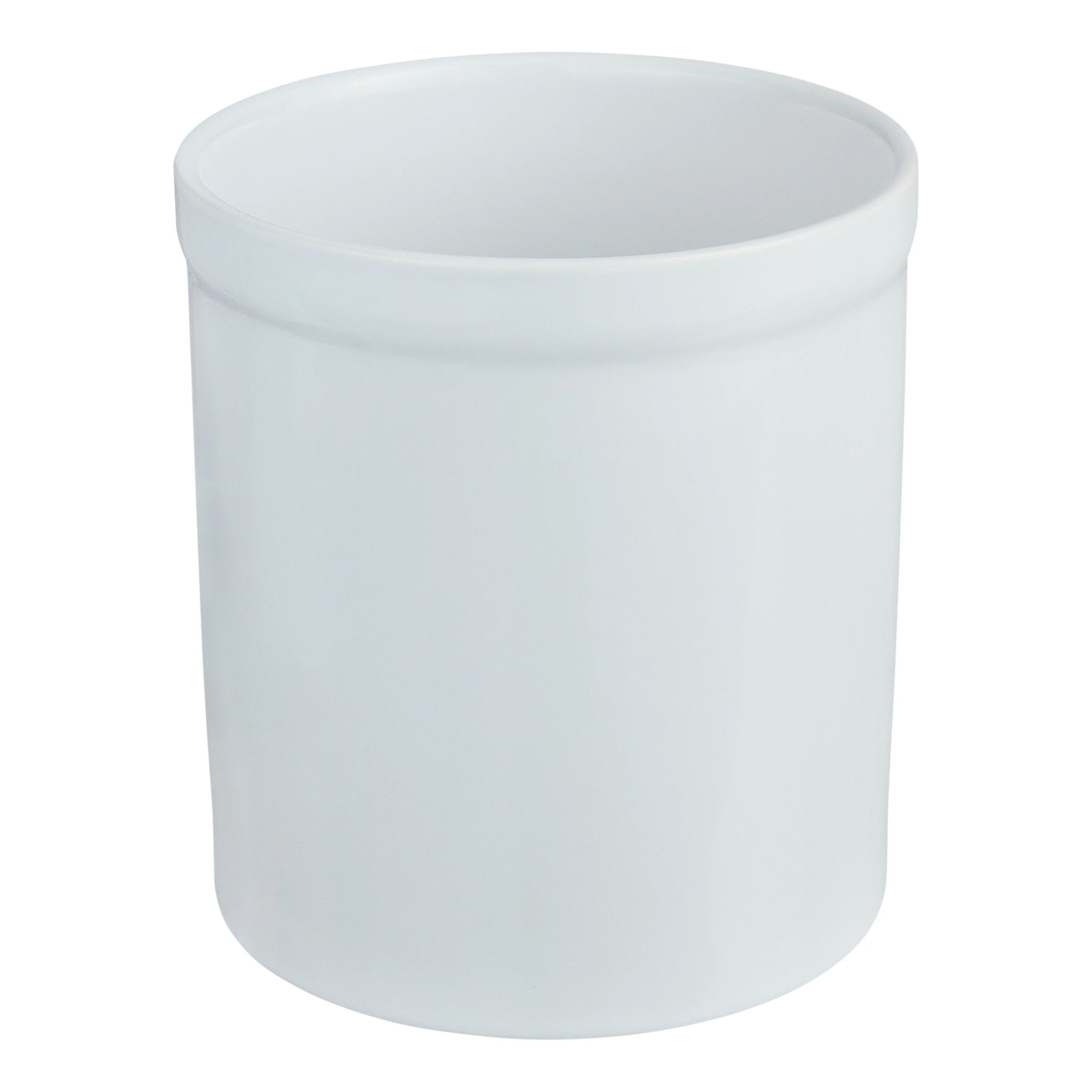 Mainstays Glazed Stoneware Utensil Holder, White - Walmart.com | Walmart (US)
