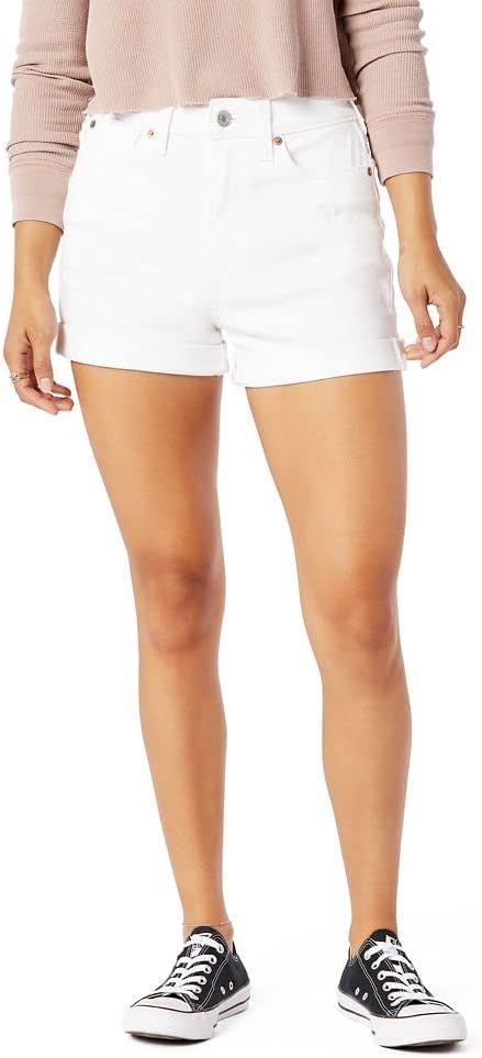 Signature by Levi Strauss & Co. Gold Label Juniors Mom Shorts | Amazon (US)