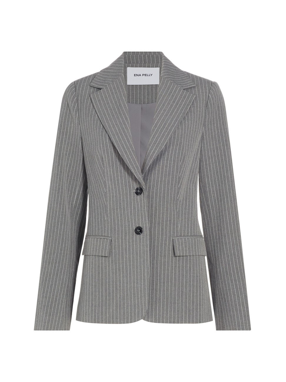 Women's Serena Pin-Striped Tailored Blazer - Grey Pin Stripe - Size 6 | Saks Fifth Avenue