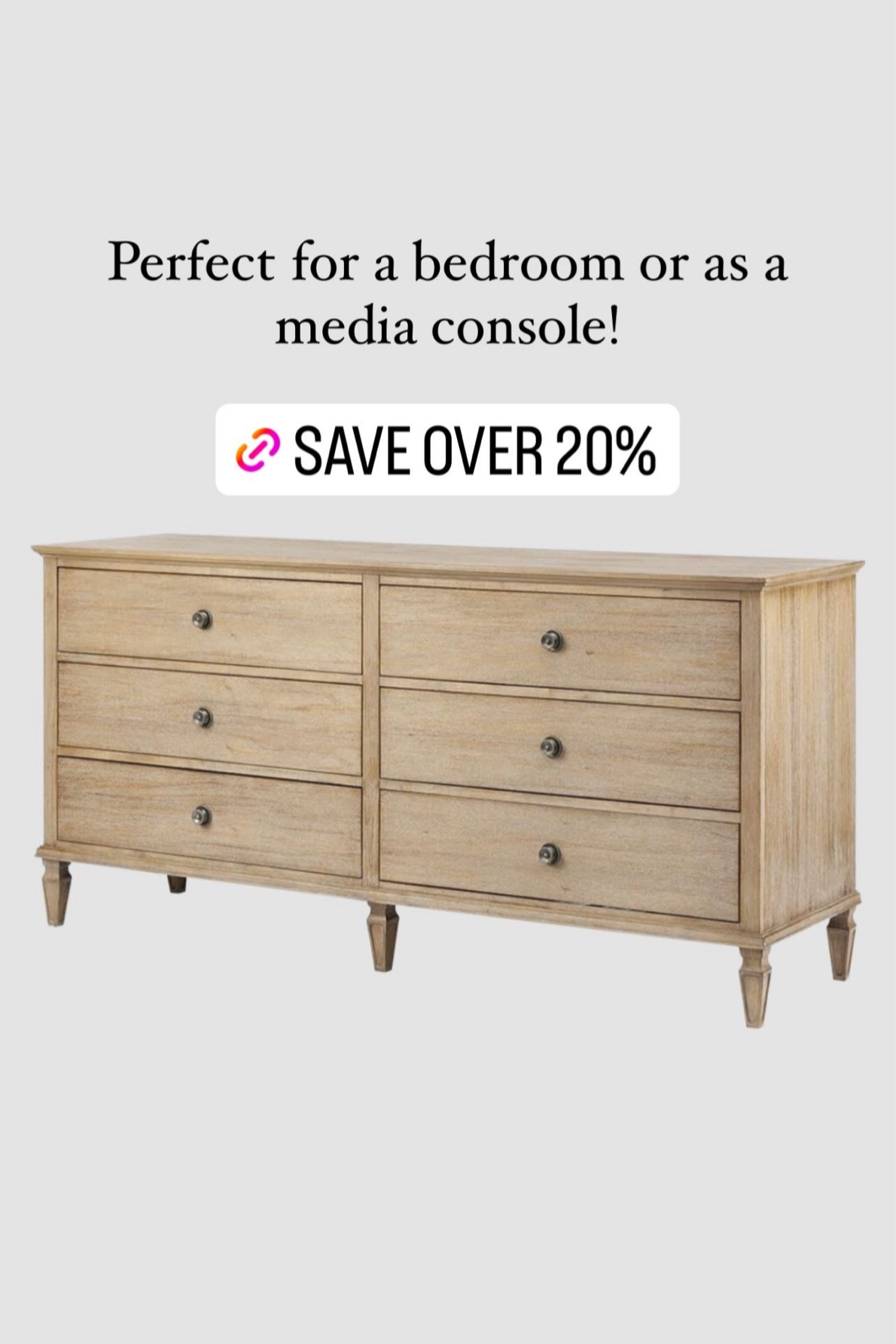 Amazon Prime Day deal! Save 21% on this fabulous dresser. 

Home decor
Interior design
Wooden furniture 

#LTKsalealert #LTKhome #LTKxPrimeDay