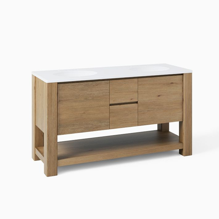 Graham Double Bathroom Vanity (60"–72") | West Elm (US)