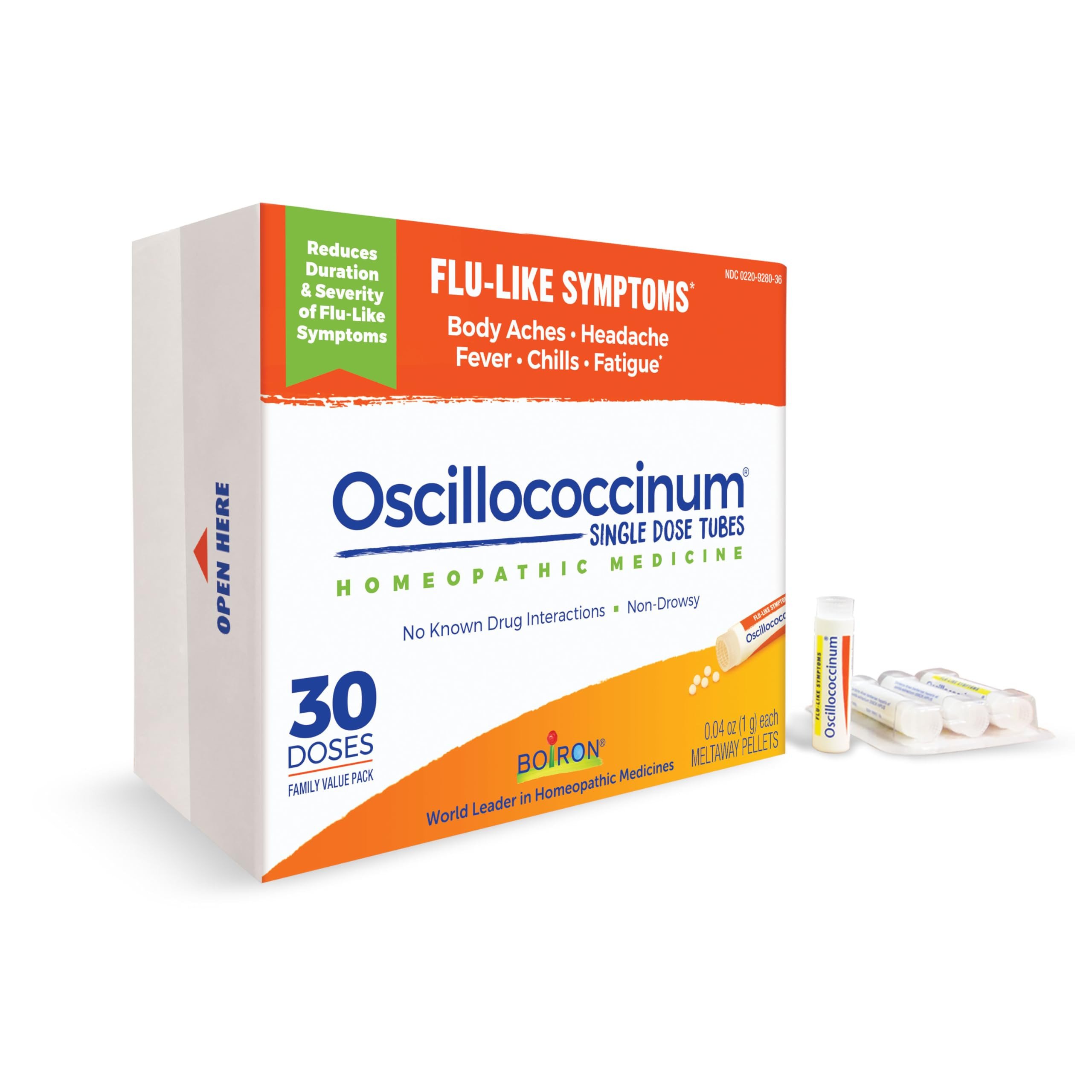 Boiron Oscillococcinum For Relief From Flu-Like Symptoms Of Body Aches, Headache, Fever, Chills, ... | Amazon (US)