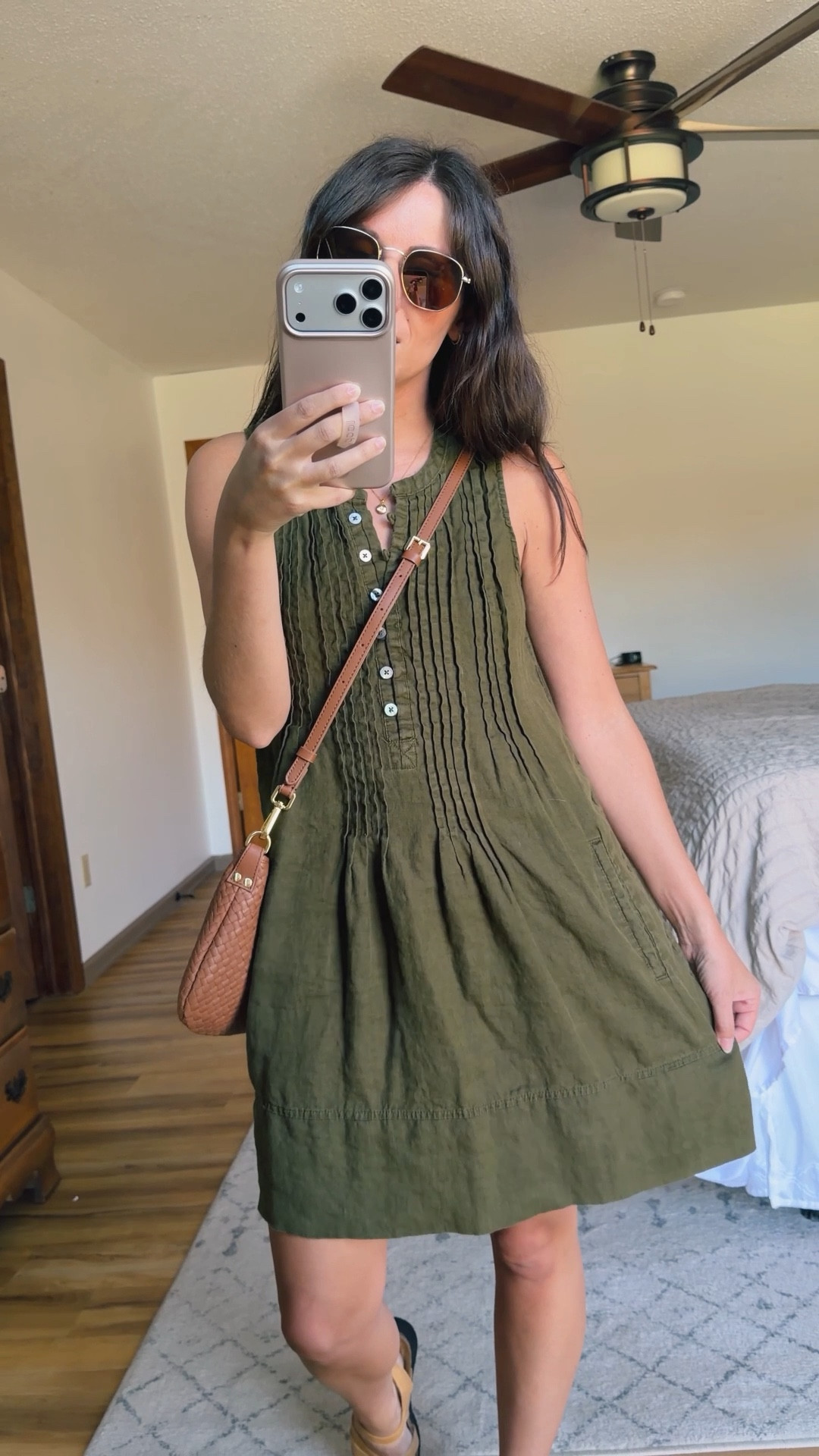 xs in my dress (my color is martini olive. I also linked the cotton version which I own in 3 colors too!) 

my Naot sandals are size 6. 


#LTKSeasonal #LTKPetite #LTKdayinmylife