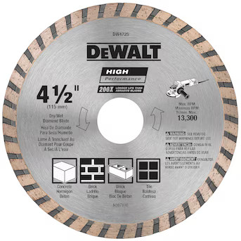 DEWALT 4.5-in Diamond Grinding wheel | Lowe's