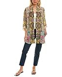 Johnny Was Women's Embroidered Kimono, Multi, Large | Amazon (US)