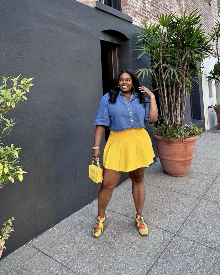 Summer Outfit Idea 

(My Skirt size XL) 
(My Shirt size XL) 
