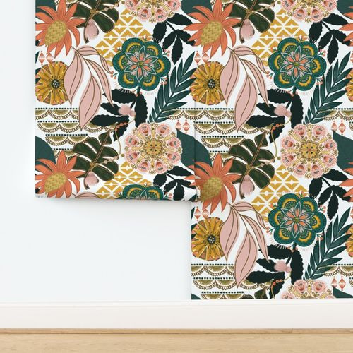BOHO Tropical | Spoonflower